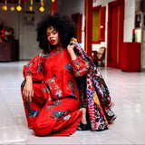 Afro Chintz  Lady Ashia A-Line Jacket
