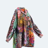 Afro Chintz  Lady Ashia A-Line Jacket