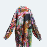 Afro Chintz  Lady Ashia A-Line Jacket