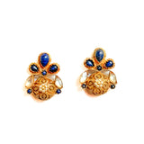 "Kathleen" Lapiz Lazuli Earrings