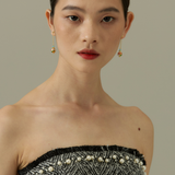 Echo Tweed Corset Top