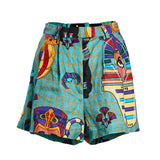 Queen Nefertiti Lady Azibo Linen Short