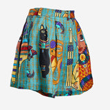 Queen Nefertiti Lady Azibo Linen Short