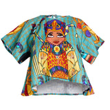 Queen Nefertiti Lady Zuri Queen Nefertiti Quarter Length Top