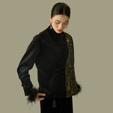 Dunhuang Grottoes Velvet Coat