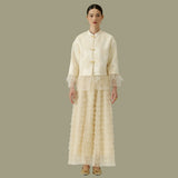 Feathered Cloud Skirt