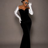 Midnight Opera Velvet Evening Gown