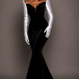 Midnight Opera Velvet Evening Gown