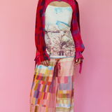 Sky Lounge Tunic Top