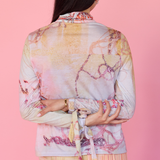 Strings of Fate Long Sleeve Top - Golden