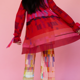 Windows to the Soul Pleated Bolero