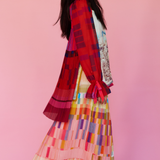 Windows to the Soul Pleated Bolero