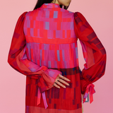 Windows to the Soul Pleated Bolero