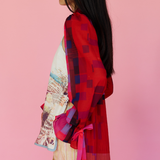 Windows to the Soul Pleated Bolero