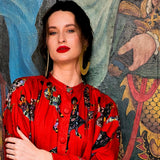 Afro Chintz Lady Gayle Shirt Dress
