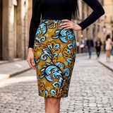French Riviera Pencil Skirt