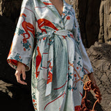 Exotic Birds Custom Printed Trench