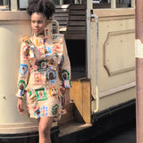 The Icons Lady Rahema Frilly Mini Dress