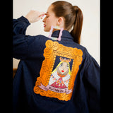The Icons Lady Serena Denim Jacket - Elizabeth I