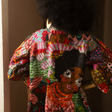 Afro Chintz  Lady Ashia A-Line Jacket