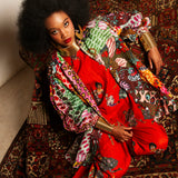 Afro Chintz  Lady Ashia A-Line Jacket