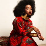 Afro Chintz Lady Gayle Shirt Dress