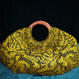 Kipenzi Bag (Yellow clutch bag)